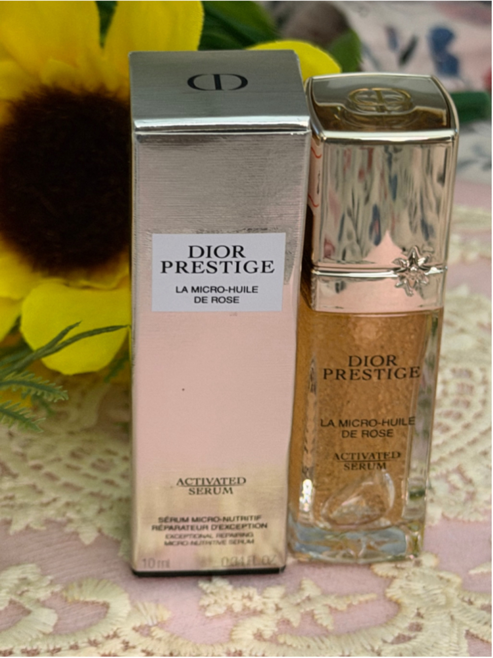 Women's Dior Prestige La Micro-Huile de Rose Activated Serum - Picture 1 of 7